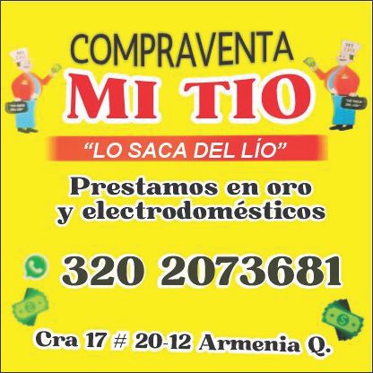 COMPRAVENTA MI TIO. Lo saca del lio