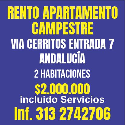 RENTO APARTAESTUDIOS EN CERRITOS ENTRADA 7 ANDALUCIA.