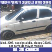 VENDO O PERMUTO CHEVROLET SPARK CRONOS