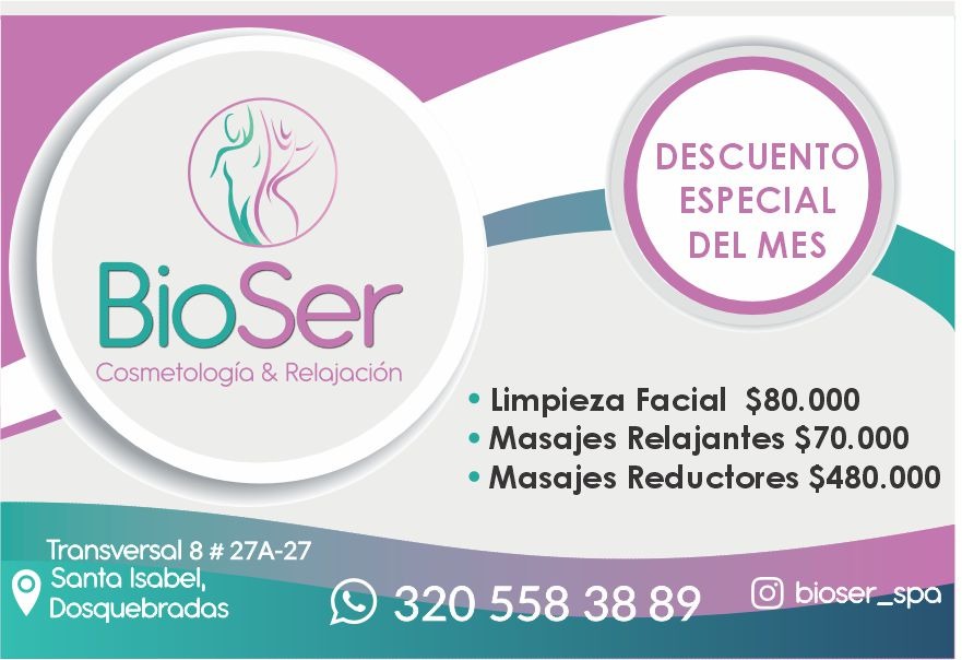 BIOSER. Cosmetología & Relajación.