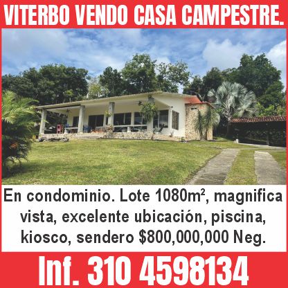 VITERBO VENDO CASA CAMPESTRE.