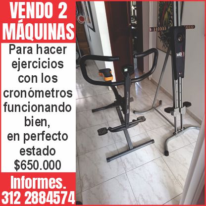 VENDO 2 MÁQUINAS Para hacer ejercicios