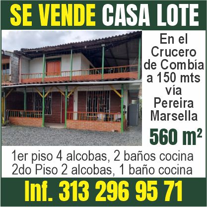 CRUCERO DE COMBIA.