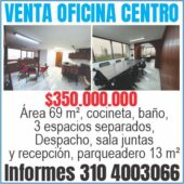 ¡EL ESPACIO QUE TU NEGOCIO NECESITA! SE VENDE OFICINA CENTRO PEREIRA .