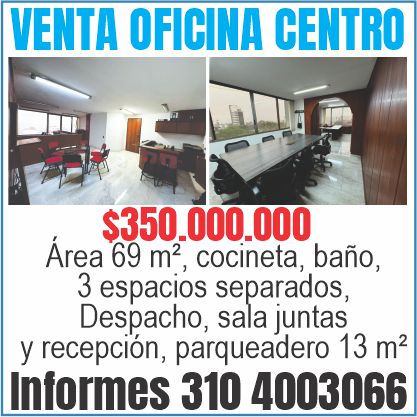 ¡EL ESPACIO QUE TU NEGOCIO NECESITA! SE VENDE OFICINA CENTRO PEREIRA .